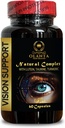 Vision Support Natural Formula - Advanced Vision Formula with Lutein - Vision Support with Beta-Carotene " Zinc - Immune Support - 1 Bottle 60 Capsules