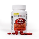 Tablet Multi-Vitamin de un día, 200 Conde de GeriCare sobre Adulto Suplemento Multivitamínico para Hombres " Mujeres " , Suplemento dietético fácil de tomar con vitaminas A, C, D3, B, Calcio sobre vitaminas y complejo mineral