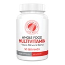 Silver Fern Whole Food Daily Multi Vitamina w/Trace Mineral Blend Suplemento - 1 Botella - 60 Vegicaps - 30 Day Supply - Natural, Non-GMO, Vegan, Hombres &amp; Mujer Multivitamin Zero Synthetics