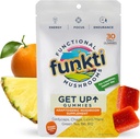 Foco Gummies de baño para adultos, Mushrooms Suplemento con Cordyceps, Lion’s Mane, Chaga, B6, B12, Green Tea - Subir Gummies, One Por Day - Max Strength