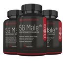 Supernatural Man 5G Male Natural T Booster Enhancing Supplement for Blood Flow, Stamina, Strength & Endurance - Ginseng, Garlic, Ginkgo, Ginger Root, Vitamin D Supports Healthy Males - 90 Capsules