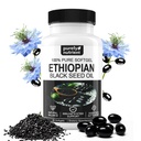 Ethiopian Black Seed Oil 800mg – High Potency Nigella Sativa Softgels 4.64% Thymoquinone – Cold Pressed Black Cumin Supplement for Immune, Energy & Digestive Support – Non-GMO, 60 Count