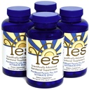 Fish Oil Omega 3 Suplementos Alternativa-YES Omega 3 &amp; 6 Fatty Acid - Burpless, Plant Based - DHA, EPA, SDA - Cholesterol, Heart, Skin, Energy, Eyes, Immunity Support by YES (4 x 120 Gel caps)