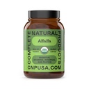 Productos naturales completos hoja de alfalfa pura - 100 cápsulas - 450 mg de pura hoja de alfalfa orgánica seco en cápsulas de verduras