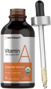 Horbäach Vitamina A Liquid TENIDO 4 fl oz TENIDO Suplemento con aceite de coco fraccionado orgánico Silencioso no GMO, Gluten Gratis
