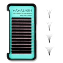 Eyelash Extension Supplies Easy Fan C Curl 0.03 Rapid Volume Lash Extensions 3D 4D 5D 6D 7D 10D Automatic Blooming Flower Lashes Self Fanning Russian Individual（C-0.03,8mm）