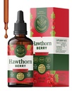 HERBAMAMA Hawthorn Berry Supplement Drops - Vegan Antioxidant & Overall Support with Hawthorn Tincture - Non-GMO, Alcohol & Sugar-Free Liquid Fruit Extract, 56-Day Supply