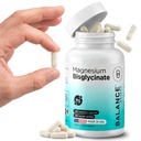 Magnesio Bisglycinate 200mg - High Absorption Chelated Magnesium Supplement - Gentle on Stomach, Gluten-Free, Supports Sleep, Muscle Cramps & Positive Mood - 120 Capsules (Pack of 1)