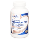 Magnesium Plus – 200 mg de Glycinate de Magnesio y Taurate de Magnesio para Presión de Sangre, Corazón, Cerebro, Apoyo a la Moda del sueño – Altamente concentrado y bien absorbido - 120 cápsulas