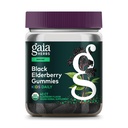 Gaia Herbs Black Elderberry Daily Gummies for Kids - Delicious Immune Support Supplement - Certified Organic Black Elderberries for Immune System Support* - 40 Vegan Gummies (40 Servings)