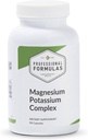 Complejo de Potasio de Fórmulas Profesionales – Magnesio altamente absorbible (Malato " Citrato) y Citrato de Potasio – apoya el músculo sano, el nervio, el corazón y el equilibrio de electrolito – 90 cápsulas