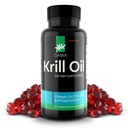 Daiwa Krill Oil 1000mg Softgels - EPA DHA Omega 3 Antártico Krill Oil Suplemento con Astaxanthin - Solución natural para la unión, el apoyo cerebral y la salud cardíaca - 60/ct