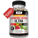 Kaya Naturals Keto Dieta Raspberry Ketone - Suplemento de Pérdida de Peso, Control de Appetite, Metabolismo de Boost - 60 Cuenta