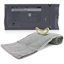 Ever Ready First Aid Israeli Compression Bandage – 6" Tactical Emergency Trauma Dressing for Bleeding Control, First Aid & EMS Use – Black – FSA/HSA Eligible
