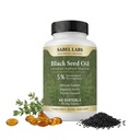 Ethiopian Black Seed Oil Capsules, 5% Thymoquinone, Cold Pressed, 60 Count | Cold Pressed Black Seed Oil Capsules, Digestive Balance & Daily Wellness Support, Non-GMO, Gluten-Free