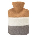 Hot Water Bottle with Soft Premium Cover, 1.5L Hot Water Bag for Menstrual Cramps, Neck and Shoulder Pain Relief, Hot and Cold Therapies, Hand Feet Warmer
