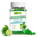 Sugar Free Chlorophyll Gummies 400mg, 60 Count, Non-GMO, Vegan