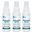 Globe Antiseptic Spray, Benzalkonium Chloride, 3 Pack, 2 oz Bottles