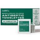 BZK Antiseptic Wipes, 30 Count - 7"x5" Individually Wrapped Benzalkonium Chloride Antiseptic Towelettes - Alcohol Free for Minor Cuts, Scrapes, Burns, and More