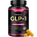 UNALTERED GLP-1 Supplement for Women - Natural Support for Cravings, Weight, & Gut Health - Clinically Tested Ingredients, Biochemist-Formulated, Vegan - Dietary Supplement - 60 Capsules