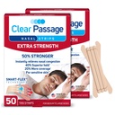 Clear Passage Nasal Strips, Tan Extra Strength, 100 Count