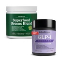 ColonBroom GLP-1 + Super Greens Powder Bundle, 60 Ct & 28 Serv