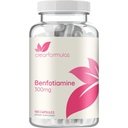 Absorción alta Vitamina B1 Benfotiamine 300mg - Suplemento de Benfotiamina para el corazón de la glaciación y apoyo nervioso - Vegan no GMO &amp; Gluten grasa libre Soluble Thiamine B1 Suplemento (180 servidumbres)