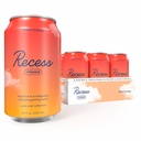 Recess Mood Magnesium &amp; Adaptogen Bebida, Relajación Bebida, 12 onzas (Blood Orange, 12 pack)
