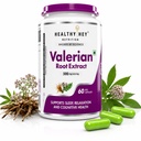 HealthyHey Nutrition Valerian Root Extract - 60 Vegetable Capsules