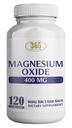 Magnesium 400mg [High Potency] Suplemento – Oxido de magnesio para soporte inmunitario, recuperación muscular, calambres y relajación 120 Tablets-USA Made