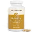 Reales Setas Tremella Capsules de Setas – Orgánica Tremella Extracto del Cuerpo de Fruto – Vegan, No-GMO, No Fillers – para la rutina de bienestar diario – 300 Conde Mushroom Blend Suplementos