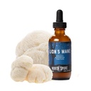 North Spore Organic Lion's Mane Mushroom Tincture (2 oz) ← 100% Fruiting Body Extracts confidencialidad for Focus, Memory, Brain Support ← Certified Organic, Vegan, Non-GMO TEN Adaptogenic, Nootropic TEN Made in USA