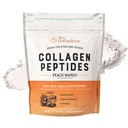 Live Conscious Collagen Peptides Powder - Peach Mango Flavored Collagen Powder - Hair, Skin, Nail, & Joint Support - Type I & III Grass-Fed Collagen Supplements for Women and Men - 30 Servings - 13oz