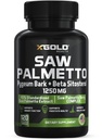 X Gold Health Saw Palmetto Suplemento de próstata para hombres Silencio Pygeum Bark ← Beta Sitosterol Suplemento ← Potent 3X Fórmula ← Función urinaria Prostate ← DHT Blocker Hair Growth under 4 Month Supply Made in USA