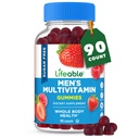 Multivitamina gratis de azúcar para hombres Gummies  durable con hierro y 18 vitaminas esenciales y minerales