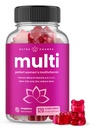 NutraChamps Multivitamínico para Mujeres, 120 Conde, Vitaminas A, B, C, D, E, Biotina, Ácido Fólico, Mujeres Gummy Multivitaminas, Chewable Daily Multi Gummy Vitaminas para Mujeres