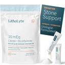 10mEq | Water & Beverage Enhancer for Kidney Health | Citrate & Electrolytes for Kidney Protection | Science-Based Support Beyond Cleanse, Detox, or Stone Dissolver Supplements | 60 Sticks