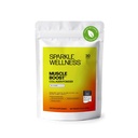 Sparkle Wellness Muscle Boost (No Flavor) [30-Serves] viv Collagen Supplement Powder with Hydrolyzed BODYBALANCE Collagen Peptides & Buffered Vitamin C  Mejora la composición corporal