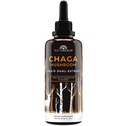 Naturealm Chaga Mushroom Suplemento de Tintura Líquida - Soporte Inmunitario, Boost Antioxidante " Pelo, Esquía, Salud de uñas, Vegan, No GMO – Cuerpos de Fruto Salvaje, 2 Month Supply
