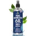 Pulverizador de aceite de magnesio puro 8oz - Espray de magnesio tópico para la fuerza extra de sueño - menos picado - 100% aceite natural y orgánico - hecho en EE.UU.