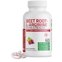 Bronson Beet Root + L-Arginine Nitric Oxide Production - Non-GMO, 60 Vegetarian Capsules