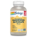 SOLARAY Magnesium Glycinate Capsules, Chelated Magnesium Bisglycinate w/BioPerine, Absorción Superior Suplemento Magnesio - Huesos, Musculos, Heart Support, Vegan, 68 Serviciones, 275 VegCaps