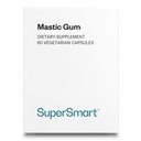 Supersmart Mastic Gum Suplemento 2000mg por día - Natural Mastic Tree Extract for H. Pylori ← No Gluten Libre - 60 cápsulas vegetarianas