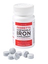 Ferretts Chewable Iron Supplement 18mg (Carbonyl Iron) - 60-Day Supply of Lemon-Lime Flavored Iron Chewables for Iron Deficiency - Gentle & Non-Constipating Iron Supplement Chewables (60ct.)