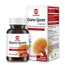 Orgánica Reishi Mushroom Capsules con 100% Ganoderma Lucidum Reishi Spore Powder para Boost Immune System, Vegan, All Natural, Non-GMO & Gluten Free, 60 Veggie Capsules
