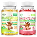 2 paquete Magnesium Gummies para niños &amp; adultos- Magnesium Glycinate Complex