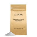 Ingredientes originales puros Cloruro de magnesio (2lb) Suplemento oral, Polvo de cristal, Suplemento de magnesio, Grado de alimentos