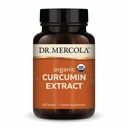 Dr. Mercola Orgánica Curcumina Extracto, 30 Serviciones (30 Tabletas), Suplemento dietético, No GMO, Certificado USDA Orgánica