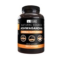Ingredientes originales puros Ashwagandha (365 cápsulas) No hay magnesio o rifles de arroz, siempre puros, lab verificados