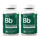 Elementos esenciales Boost Bone Health Supplement - Bone Support and Calcium Supplement with Vitamin D 3, K2, Cissus Quadrangularis for Bone Strength - 180 Capsules (60 Day Supply) (2-Pack)